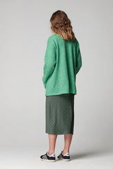 Falda Uria Punto De Jacquard